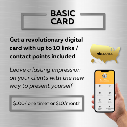 Basic Card Available For a Limited Time ONLY!